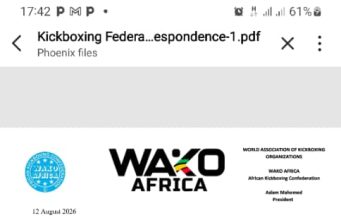 African Kickboxing Confederation Denies Fresh Appointments For Nigeria’s Wilson Okon, Abubakar Yakubu
