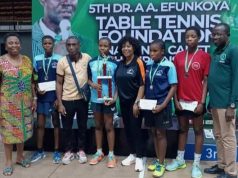 Adegboyega Efunkoya U15 Table Tennis Championship Supports Combination Of Education With Sports – Babatunde Obisanya