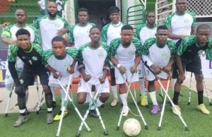 Amputee Football National Team Awaits NAFF’s Next Directive On World Cup Preparation Camp