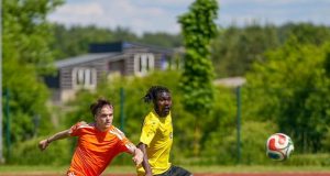 Nigerian Talent Noah Abolaji Salaudeen Hits 42 Goal Contributions After Stunning Hat-Trick in Lithuania