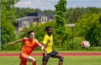 Nigerian Talent Noah Abolaji Salaudeen Hits 42 Goal Contributions After Stunning Hat-Trick in Lithuania