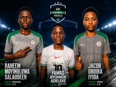 Nigerian Trio Take Major Step as Buruj Football Academy Secures UK Trial Opportunities