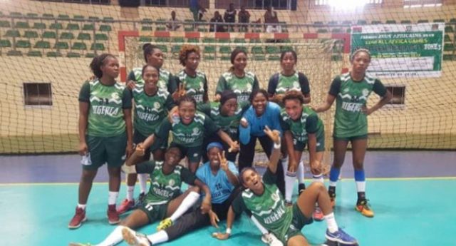 Nigeria's female handball team