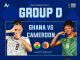 WAFCON 2026: Cameroon Edge Ghana, Mali Beat Cape Verde as Group D Heads to Final Day