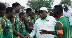 Hockey Federation’s President Simon Nkom Urges U18 Players To Compete With Determination, Discipline, Resilience