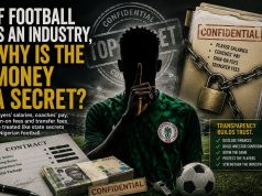 IF FOOTBALL IS AN INDUSTRY, WHY IS THE MONEY A SECRET?