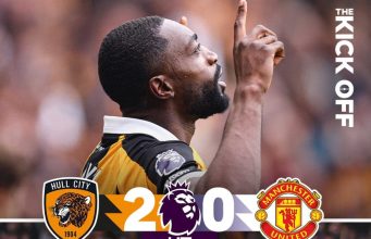 Semi Ajayi Leads Nigerian Charge as Newly Promoted Hull City Shock Manchester United on Premier League Return