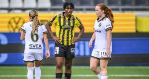 Joy Omewa Makes BK Häcken Debut in 4-1 Victory Over AIK