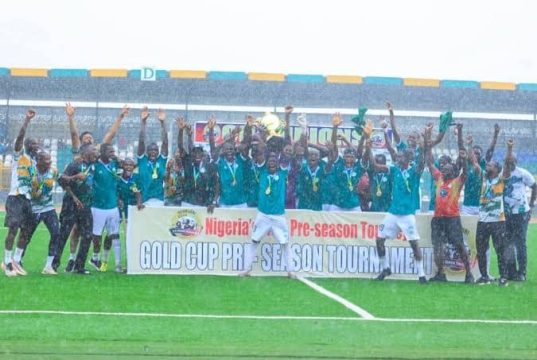 Grassrunners FC’s Coach Daniel Itodo Dedicates Ogunjobi Gold Cup Victory To His ‘Hardworking Players’