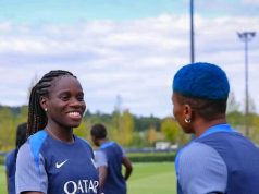 Ajibade, Echegini Return to PSG Training Ahead of Champions League Qualifier