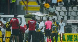 EuroMatch NPFL: “He is okay” — Relief as Mustapha Jubril Returns to Team Hotel After Frightening Lagos Collapse