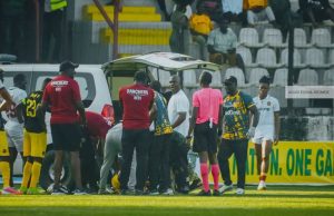 EuroMatch NPFL: “He is okay” — Relief as Mustapha Jubril Returns to Team Hotel After Frightening Lagos Collapse