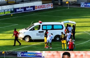 EuroMatch NPFL: Relief as Ranchers Bees Confirm Mustapha Jibrin is Healthy after Frightening Collapse