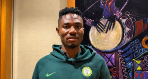 “Moses Simon Told Me to Take Risks” — Usor Reveals Advice Behind Dream Super Eagles Debut