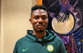 “Moses Simon Told Me to Take Risks” — Usor Reveals Advice Behind Dream Super Eagles Debut