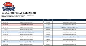 SHOWTIME Unveils 2026/27 Season Calendar As Flag Football’s African Pioneer Builds Toward Season XV