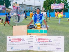 Monday Austine Crowned Best Goalkeeper of Seamoriow U15 Tournament