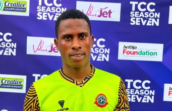 TCCLeague27: “Nothing Gets Past Me” — Real Sapphire’s Godwin Azubogu Builds On Golden Glove Reputation With MD2 MOTM Honour