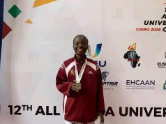 Praise Olanrewaju Shines in Cairo With Double Medal Haul for LAUTECH at FASU Games