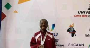 Praise Olanrewaju Shines in Cairo With Double Medal Haul for LAUTECH at FASU Games