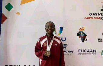 Praise Olanrewaju Shines in Cairo With Double Medal Haul for LAUTECH at FASU Games