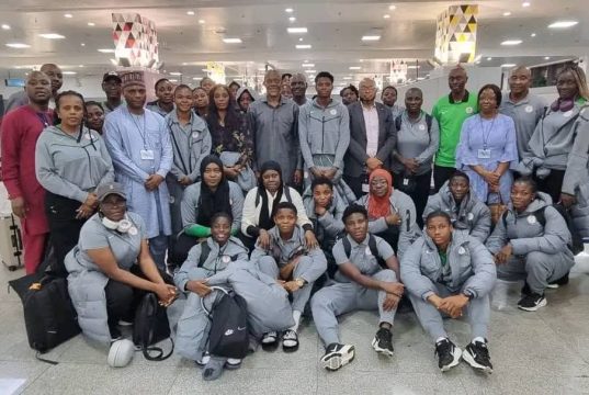 Falconets Are Back! Nigeria’s U-20 Girls Return Home After World Cup Battle