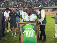 Moses Simon’s Milestone Cap For Nigeria Coincides With Madagascar’s 100th AFCON Qualification Match