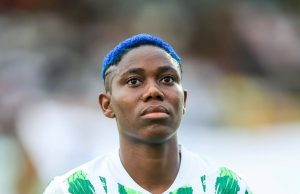 Asisat Oshoala Responds After Man Questions Her Place In Football