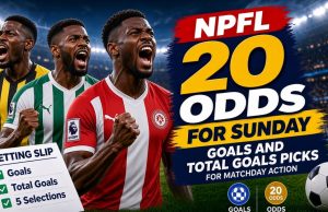 NPFL 20 Odds For Sunday: Goals And Total Goals Picks For Matchday Action