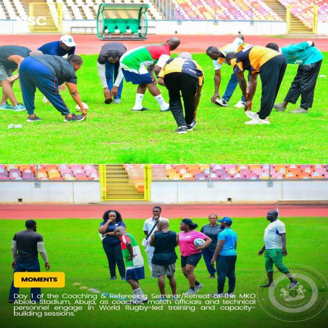 Rugby Referee Training