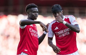 Bukayo Saka, Noni Madueke In Highlights Of Missed Chances During Arsenal’s UCL Win Away To Napoli
