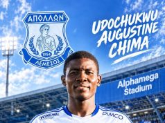18-Year-Old Nigerian Midfielder Augustine Chima Joins Apollon Limassol