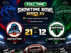 Raptors Strike First! Taiwo Inspires 21-12 Victory As Ibom Launch Season XV With Statement Win