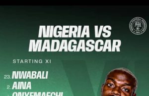 Ilenikhena Gets the Nod To Lead The Attack Against Madagascar As Osimhen Misses Out