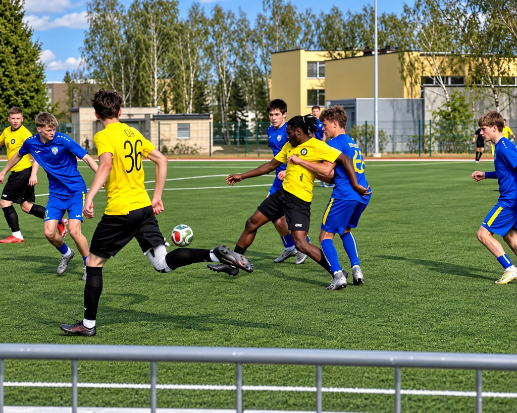42 Goals in 16 Games: Nigerian Goal Machine Noah Salaudeen Hits Another Hat-Trick in Lithuania