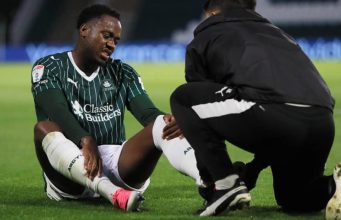 Owen Oseni Receives Words Of Sympathy Fromn Plymouth Argyle’s Coach Tom Cleverley