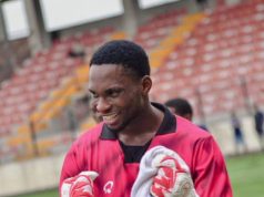 EuroMatch NPFL: Sporting Lagos Goalkeeper Clinton Lawani Marvels Over Huge Crowd At His Team’s Match In Kano
