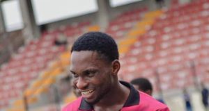 EuroMatch NPFL: Sporting Lagos Goalkeeper Clinton Lawani Marvels Over Huge Crowd At His Team’s Match In Kano