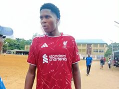 Young Stars FC’s Giant Striker Prince Anyadike Reveals: ‘I’m One Inch Taller Than Paul Onuachu’