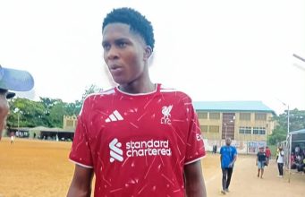 Young Stars FC’s Giant Striker Prince Anyadike Reveals: ‘I’m One Inch Taller Than Paul Onuachu’