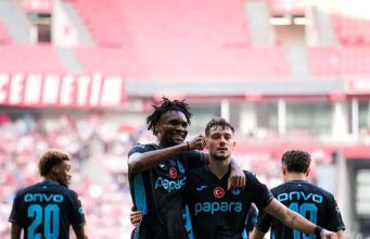 Nwaiwu Scores First Goal of Season as Trabzonspor Thrash Samsunspor 3-0 Despite Red Card