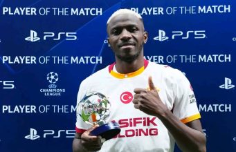 Osimhen Haunts Former Club Lille With Champions League Goal, Wins Man of the Match Award