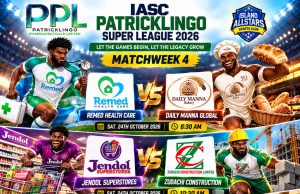 IASC PatrickLingo Super League 2026: Jendol Set to Sell Zudachi a Defeat as Construction Giants Threaten to Demolish Superstores; Remed Prepare Bitter Medicine for Daily Manna!