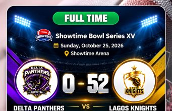 Ruthless Knights Humiliate Panthers 52–0 As Oyerinde Leads Showtime Season XV Demolition