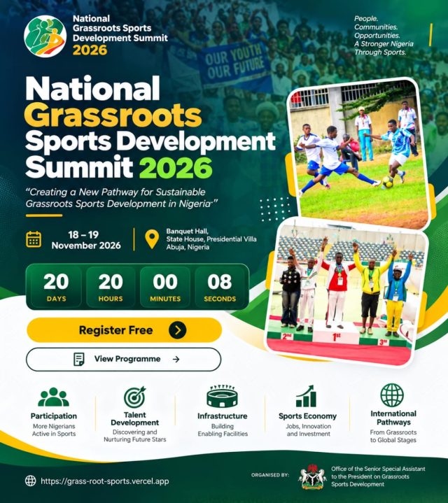 National Grassroots Sports Development Summit