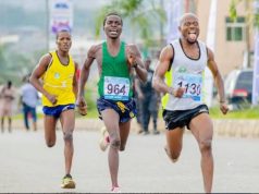 Pandemonium In Ogun State As Thousands Rush Kit Pick-Up For October 3 Marathon