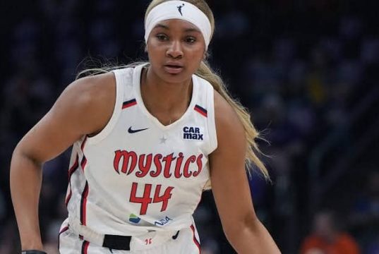 Kiki Iriafen Twinkles With Record Breaking 16 Rebounds In WNBA Actiin With Washington Mystics