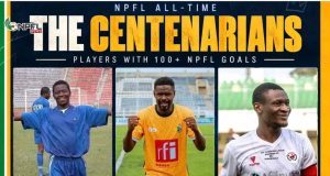 EuroMatch NPFL: Godwin Obaje Joins Ezeji, Rabiu Ali in NPFL’s 100-Goal Club