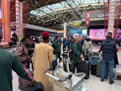 Super Eagles Arrive in Moscow as Chelle’s New-Look Squad Gears Up for Russia Clash