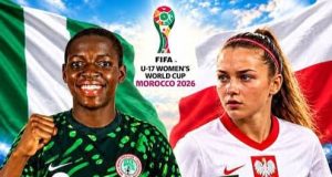 Flamingos’ Coach Akeem Busari, Star Player Harmony Chidi Catch FIFA’s Attention Ahead Of Clash With Poland